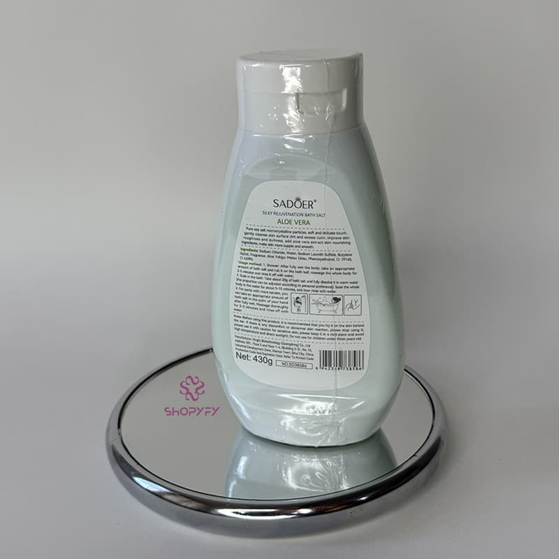 اسکراب نمک بدن آلوئه ورا لایه بردار دورهو — تصویر ۳