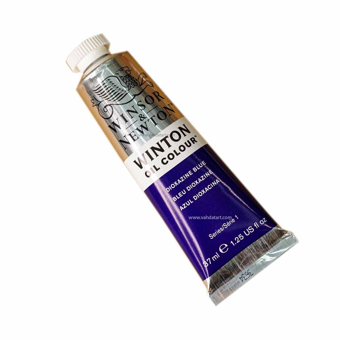 رنگ روغن وینزور DIOXAZINE BLUE حجم 37 میل