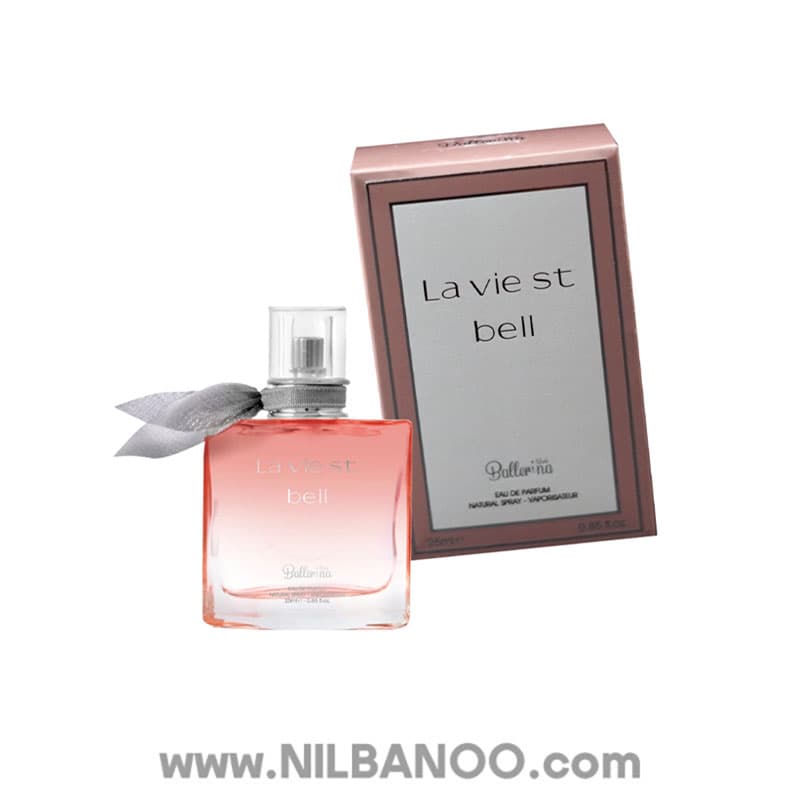 ادکلن جیبی بالرینا مدل La Vie St bell