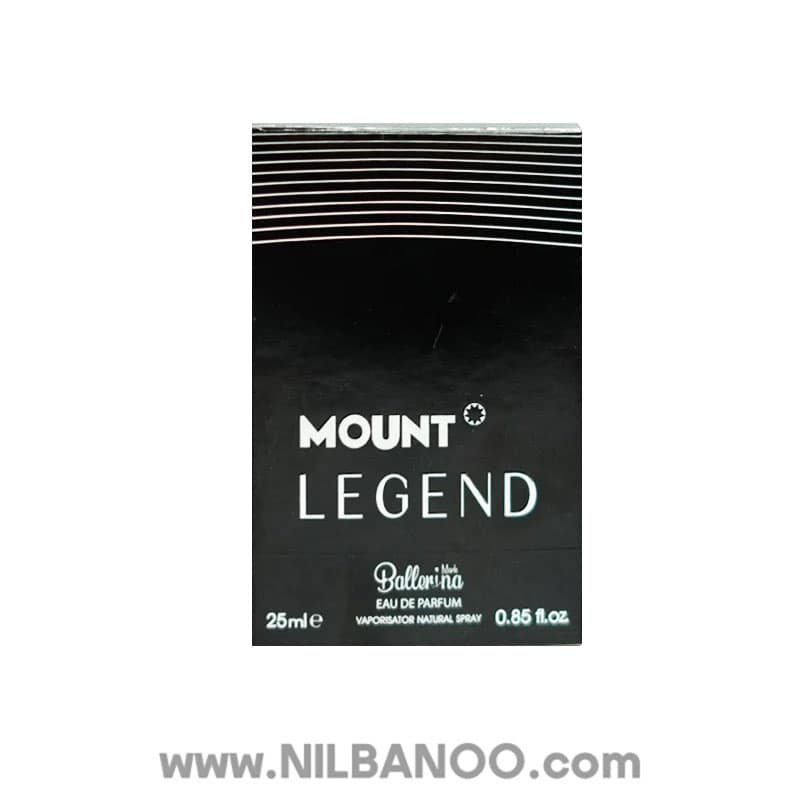 ادکلن جیبی مردانه بالرینا مدل MOUNT LEGEND — تصویر ۲