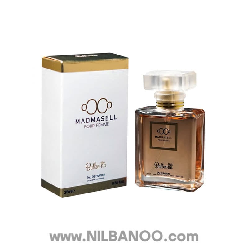 ادکلن جیبی زنانه بالرینا مدل COCO MADMASELL