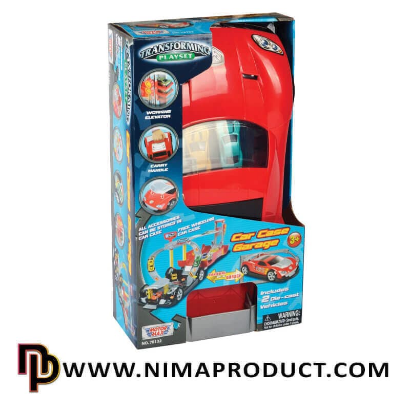 اسباب بازی گاراژ قابل حمل ماشین موتورمکس آیتم 78132