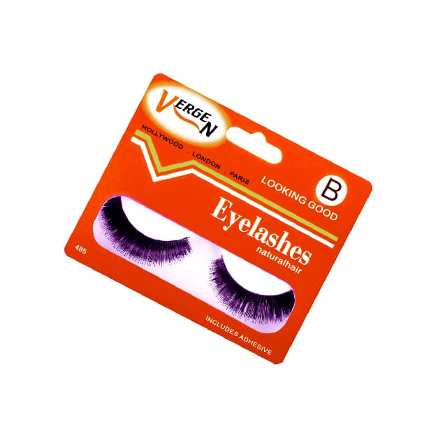 مژه مصنوعی تک جفتی با کد E101-B برند vergen