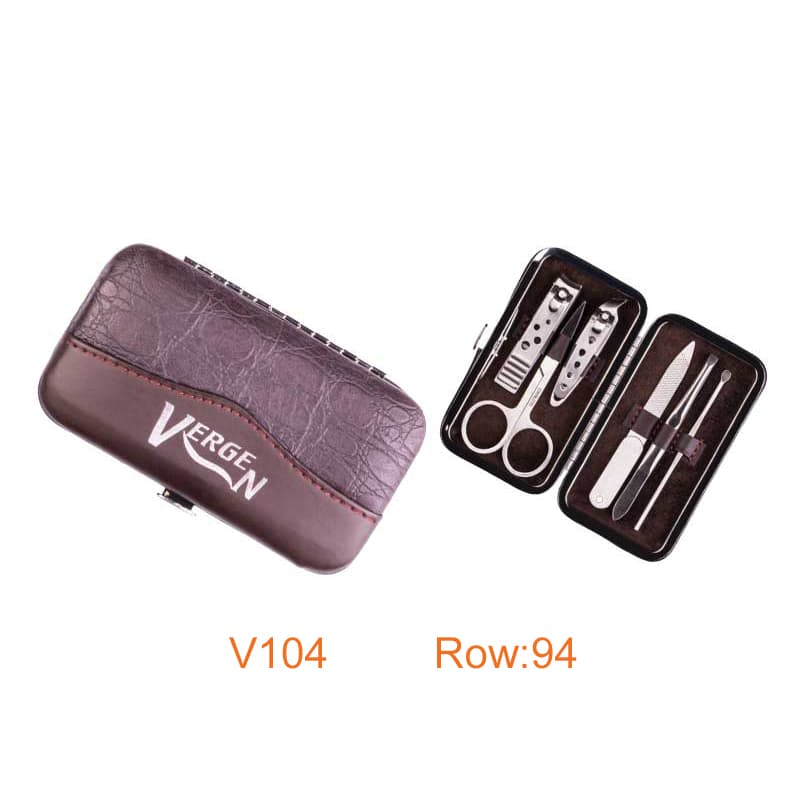 ست مانیکور 6 تیکه با کد V104 برند vergen