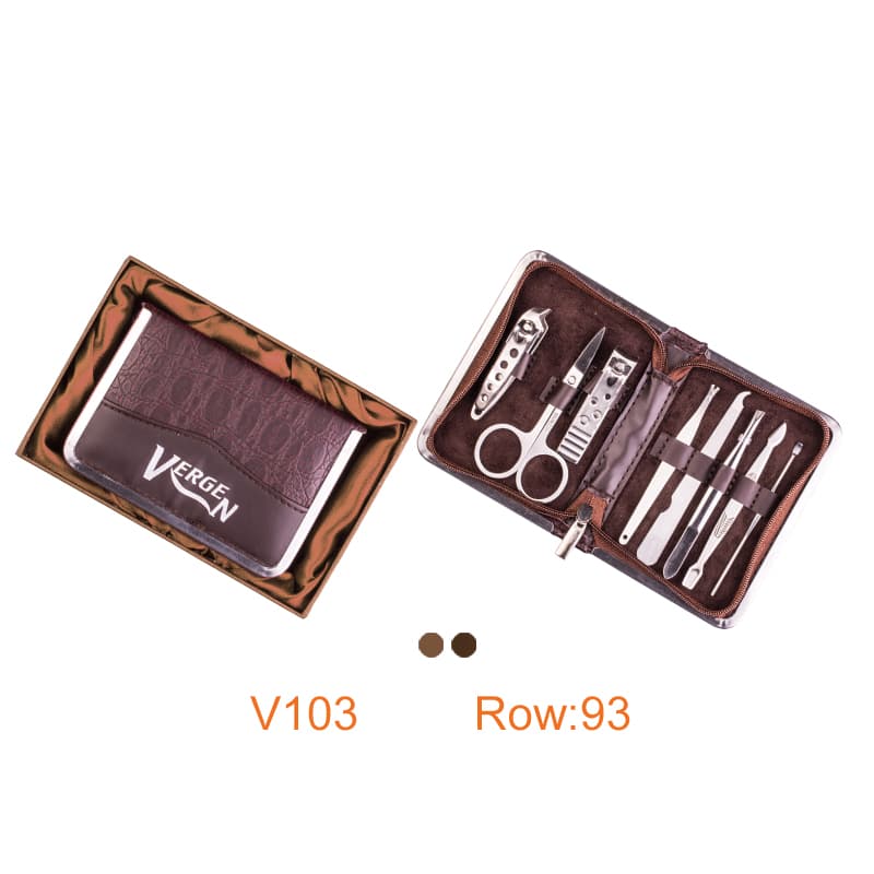 ست مانیکور 8 تیکه با کد V103 برند vergen