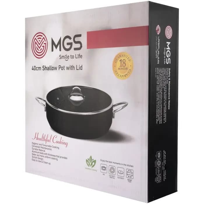 تابه دو دسته سایز ۴۰ ام جی اس MGS مدل گارنت — تصویر ۷