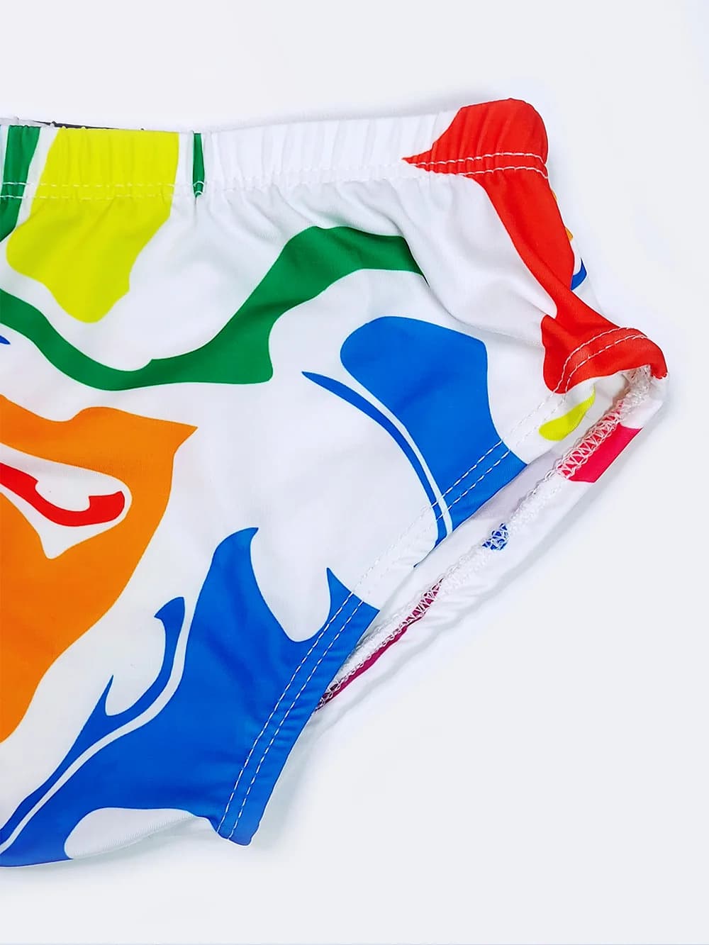 مایو دو تکه دخترانه بچگانه برای استخر بصورت نیم تنه مایویی برند اسپیدو ( Speedo ) — تصویر ۴