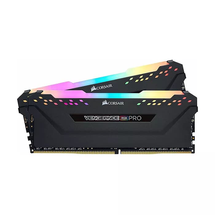 رم کورسیر VENGEANCE RGB PRO 16GB 8GBx2 3600MHz CL18 DDR4