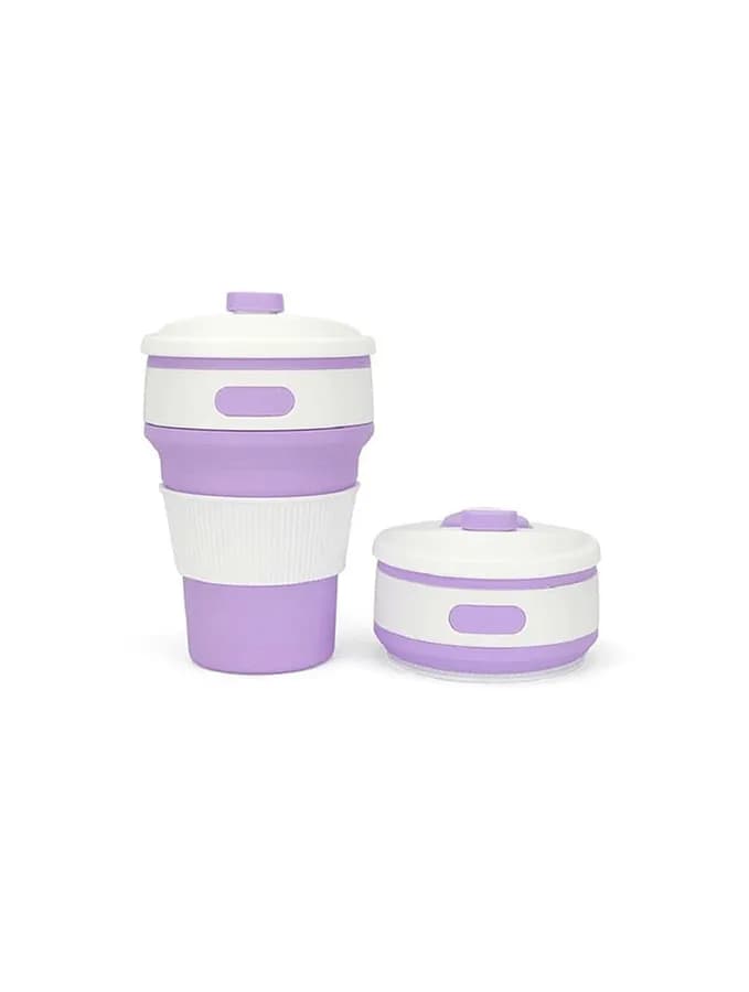 ماگ سیلیکونی تاشو Collapsible Coffee Cup 350ml — تصویر ۲