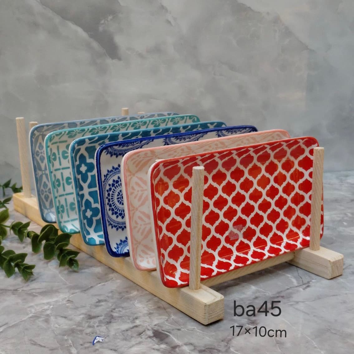 رولت‌خوری طرح‌دار دنی هوم سایز کوچک 17×10 | ست ۶ عددی — تصویر ۸