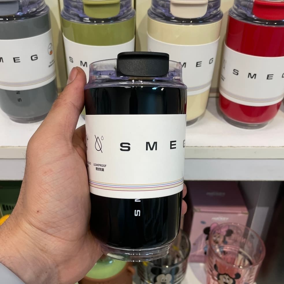 تراول ماگ اسمگ مشکی اورجینال مدل Wall Mug ظرفیت ۲۴۰ میلیلیتر — تصویر ۳