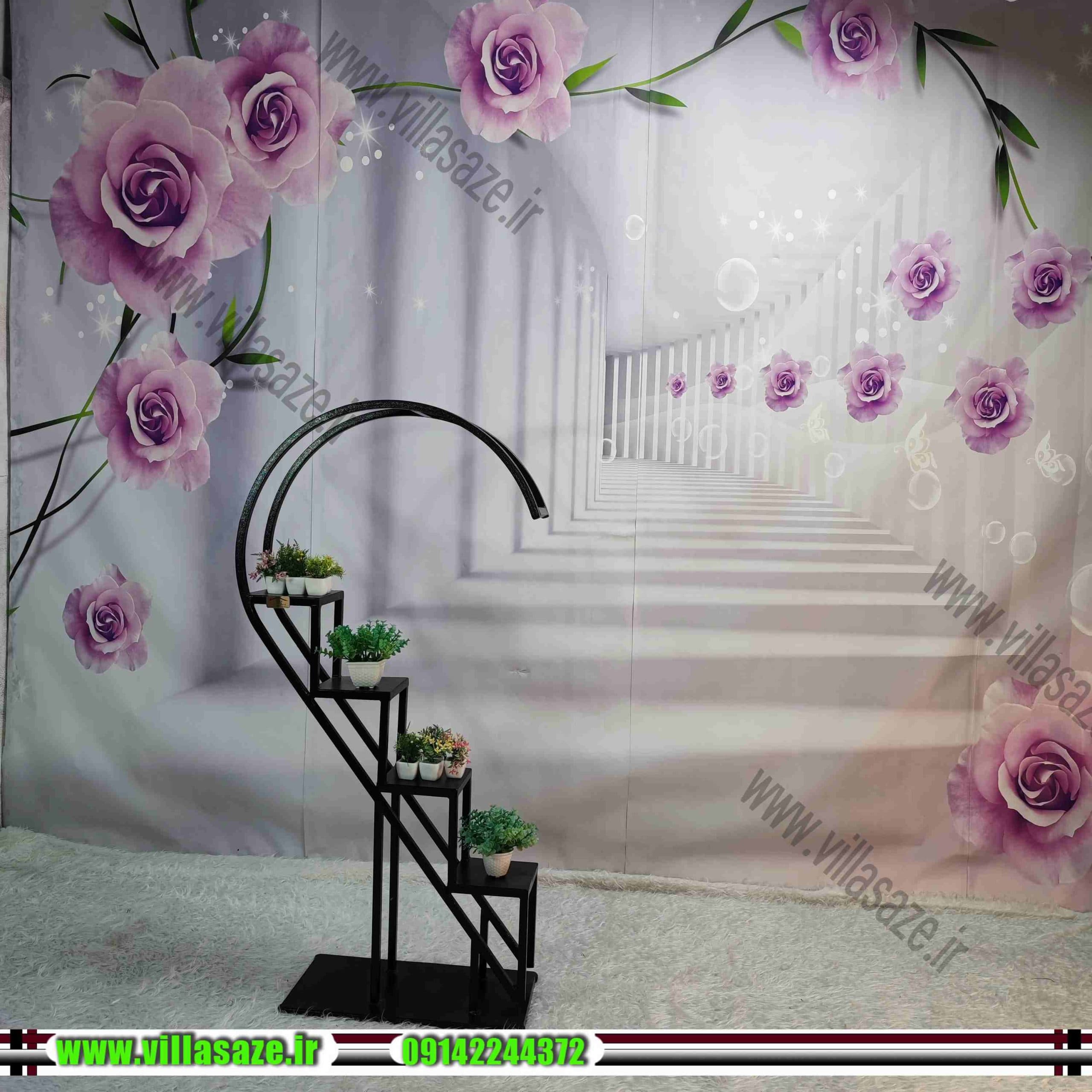 استند گل نیم قلب — تصویر ۶