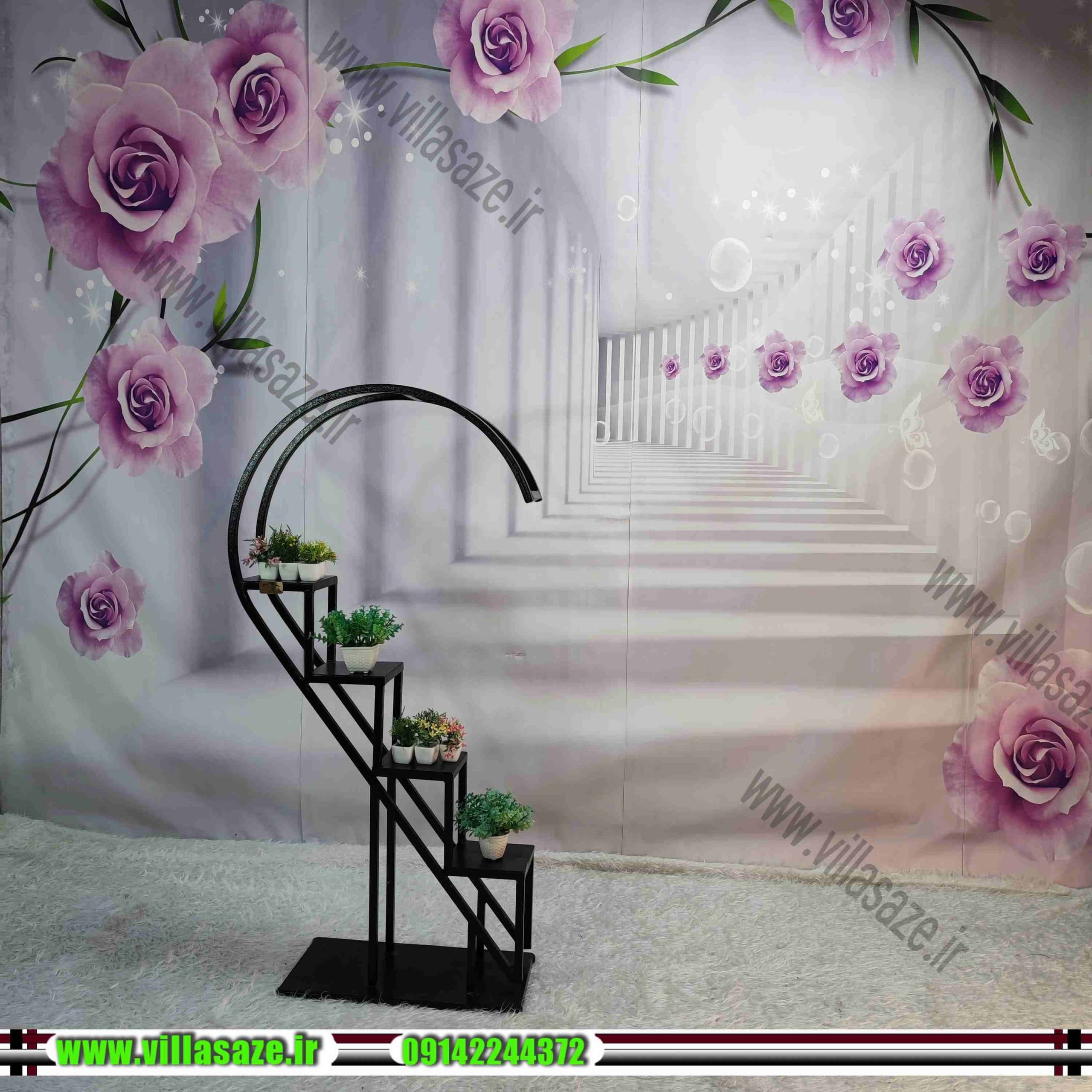 استند گل نیم قلب — تصویر ۷