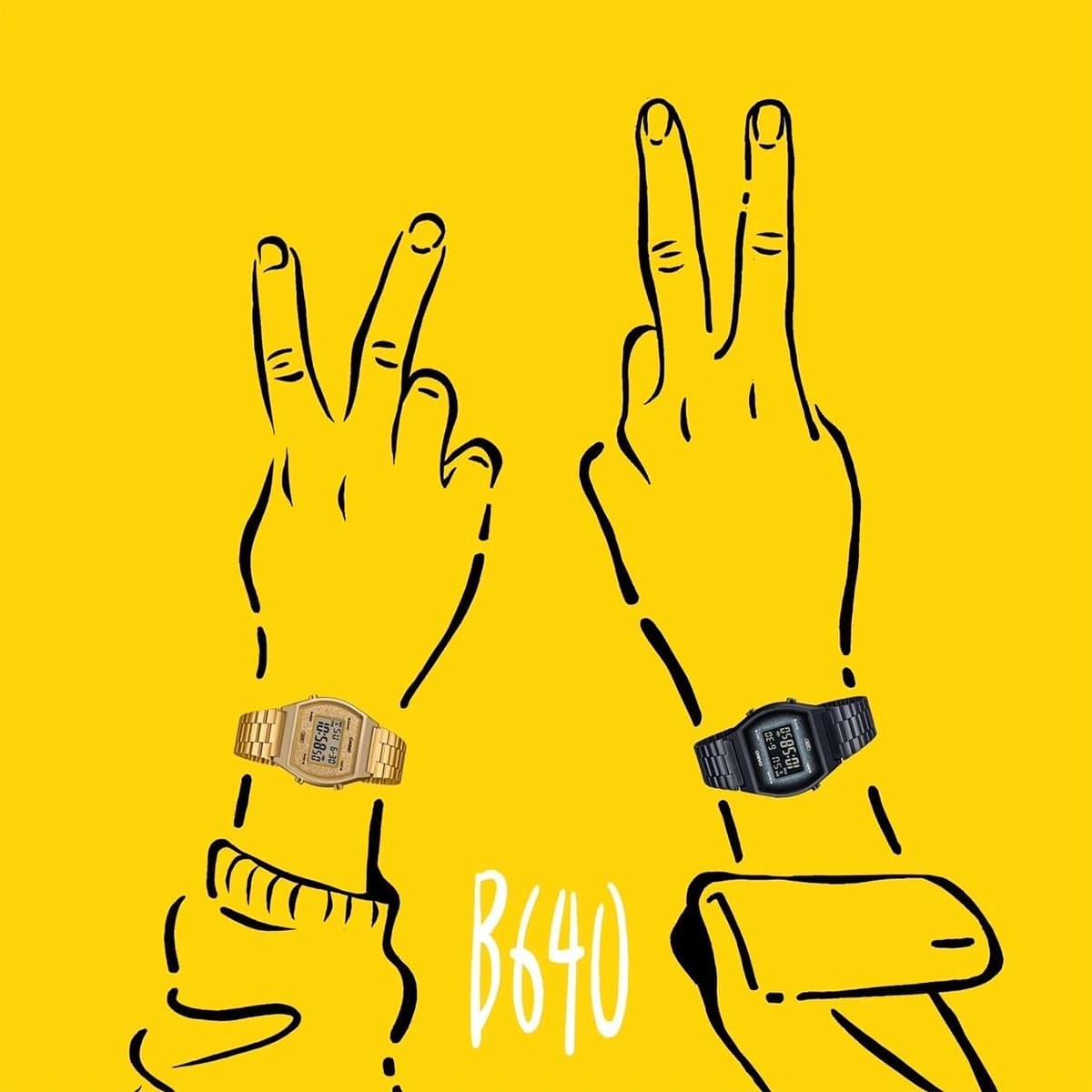 ساعت مچی کاسیو مدل Casio B640WGG-9 — تصویر ۳