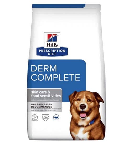 غذای خشک سگ هیلز مدل Derm Complete | درمان آلرژی و خارش پوستی1.5کیلوگرم