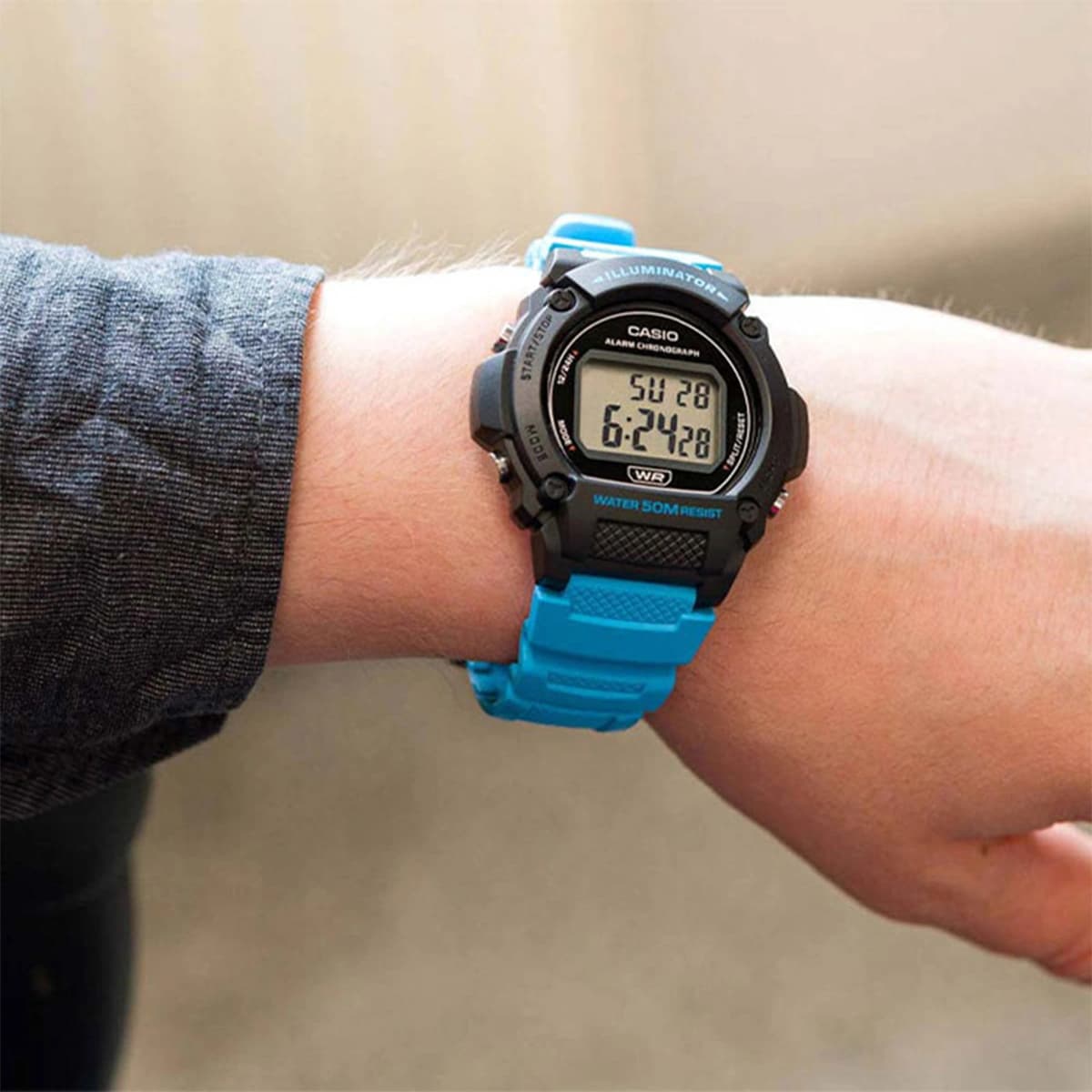 ساعت مچی مردانه کاسیو مدل Casio W-219H-2A2V — تصویر ۷