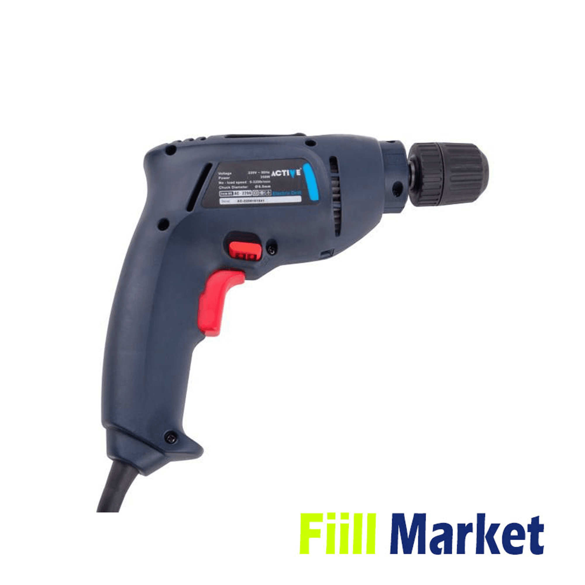 دریل 350 وات اکتیو مدل AC-2206 — تصویر ۲