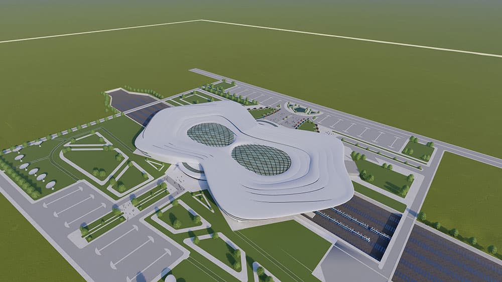 دانلود مدل سه بعدی ایستگاه قطار Train Station 3D