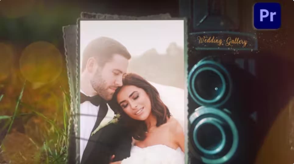 پروژه پریمیر اسلایدشو داستان عروسی Wedding Story Premiere Pro
