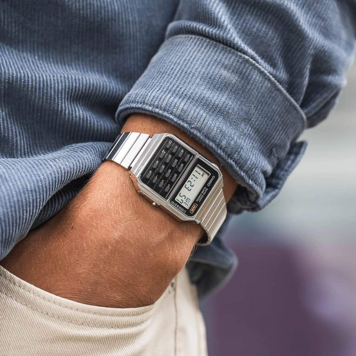ساعت مچی مردانه کاسیو مدل Casio CA-500WE-7B — تصویر ۲
