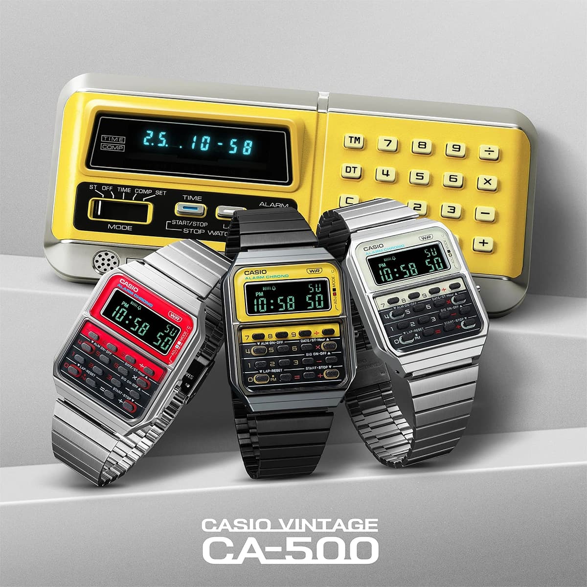 ساعت مچی مردانه کاسیو مدل Casio CA-500WE-7B — تصویر ۷
