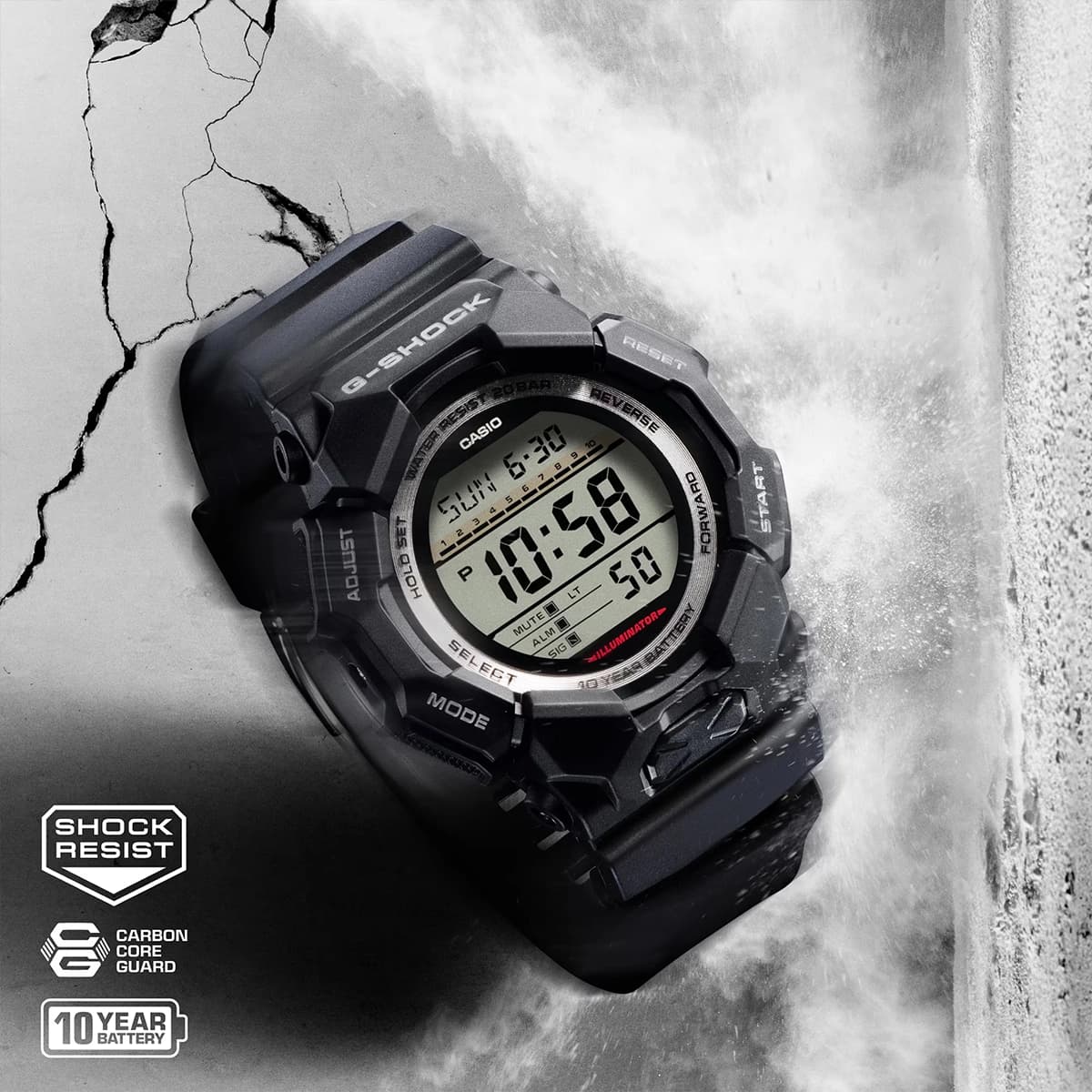 ساعت مچی مردانه کاسیو جی شاک مدل Casio G-SHOCK GD-010-1 — تصویر ۵