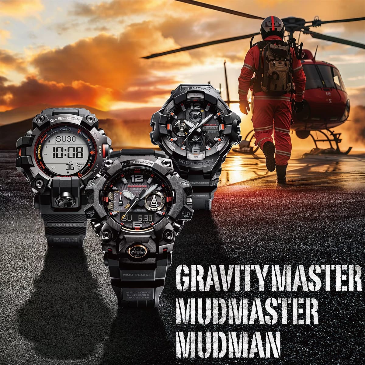 ساعت مچی مردانه کاسیو جی شاک مدل Casio G-SHOCK GWG-B1000EC-1A — تصویر ۷