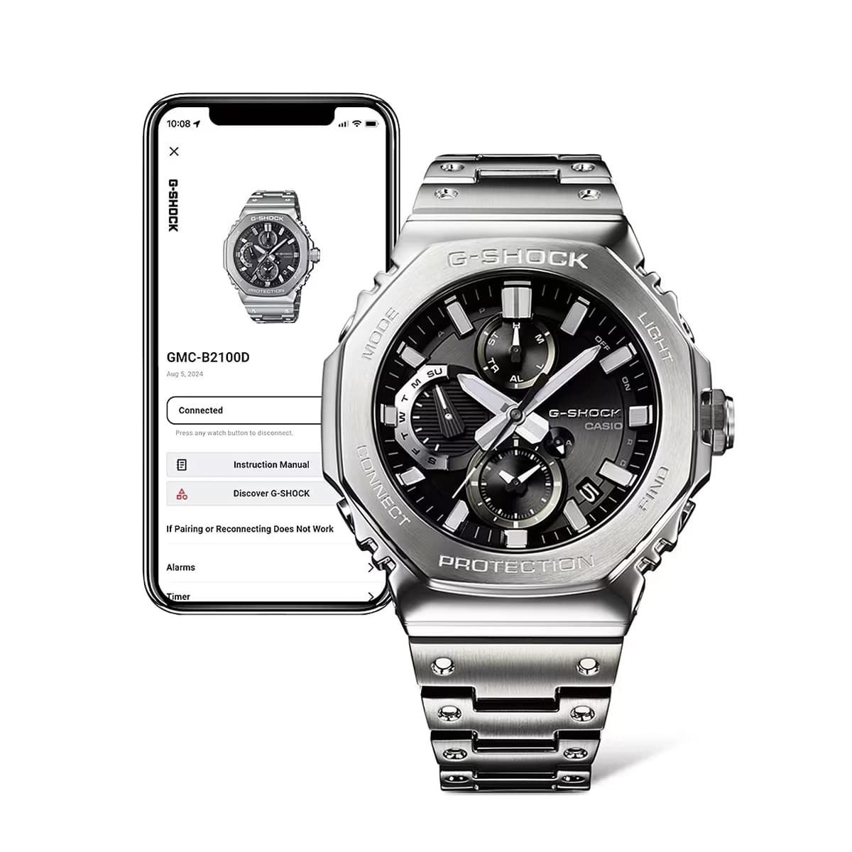 ساعت مچی مردانه کاسیو جی شاک مدل Casio G-SHOCK GMC-B2100D-1A — تصویر ۶