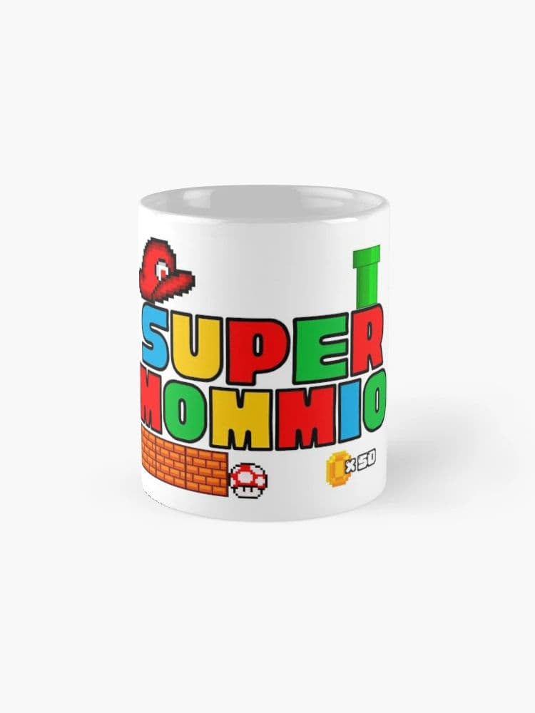 ماگ گیمینگ طرح Super Mommio , Mothers Day