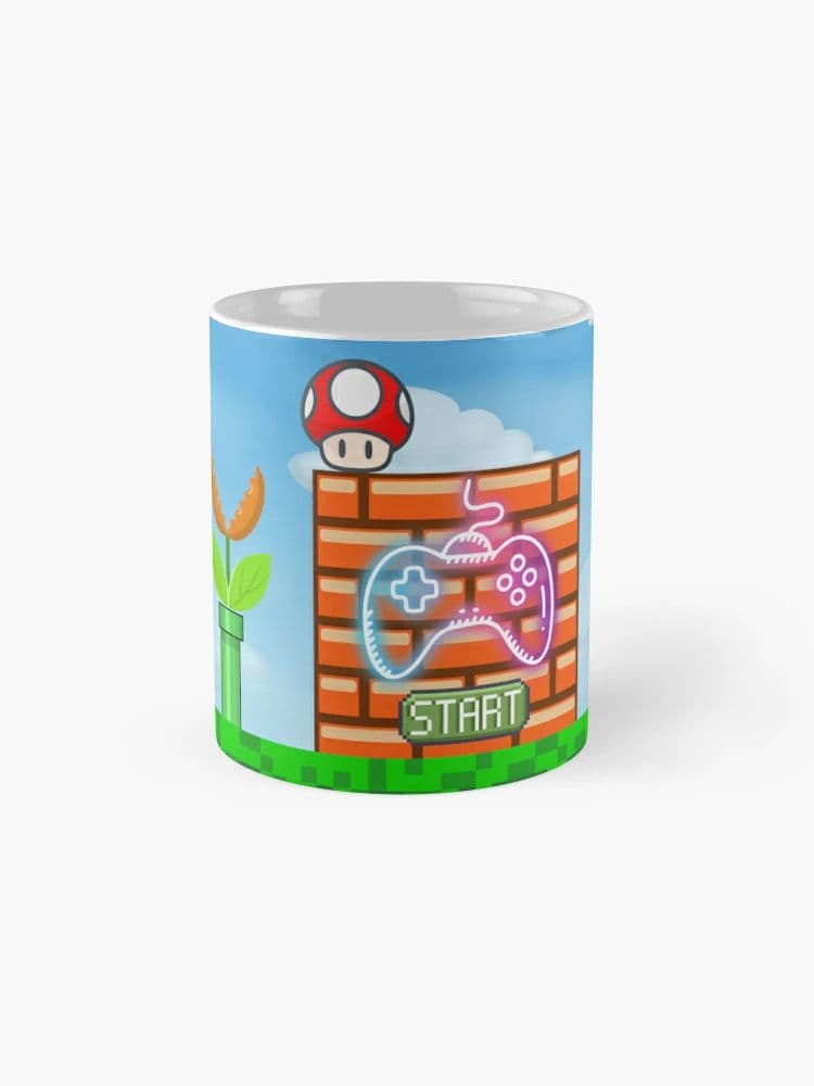 ماگ گیمینگ طرح Old Retro Video Games