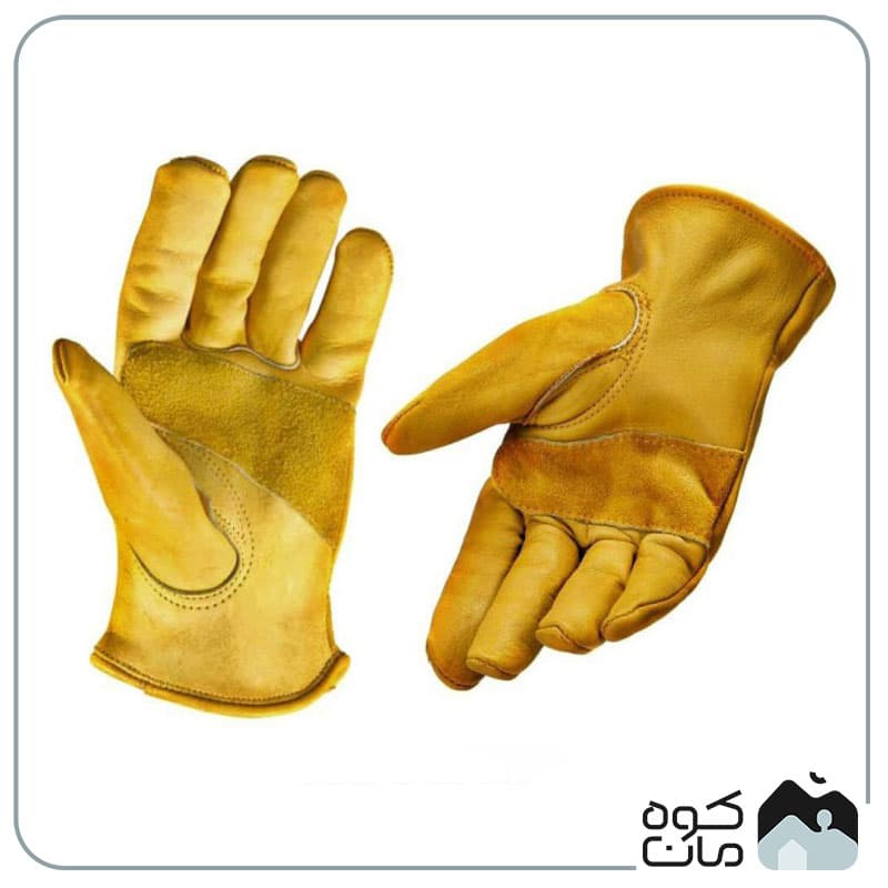 دستکش کار چرمی فایرمپل مدل GINGKO