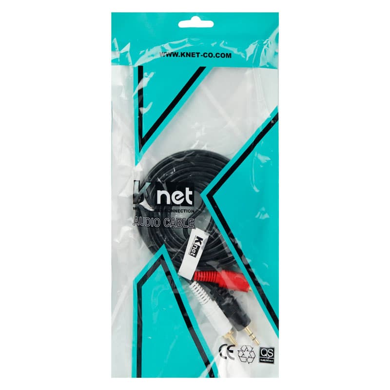 کابل-۱-به-۲-صدا-k-net-1-5m
