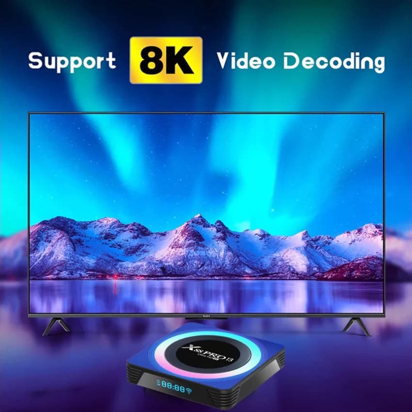 اندروید باکس ایکس ایتی ایت مدل Pro13 Ultra8K 64/4GB — تصویر ۳