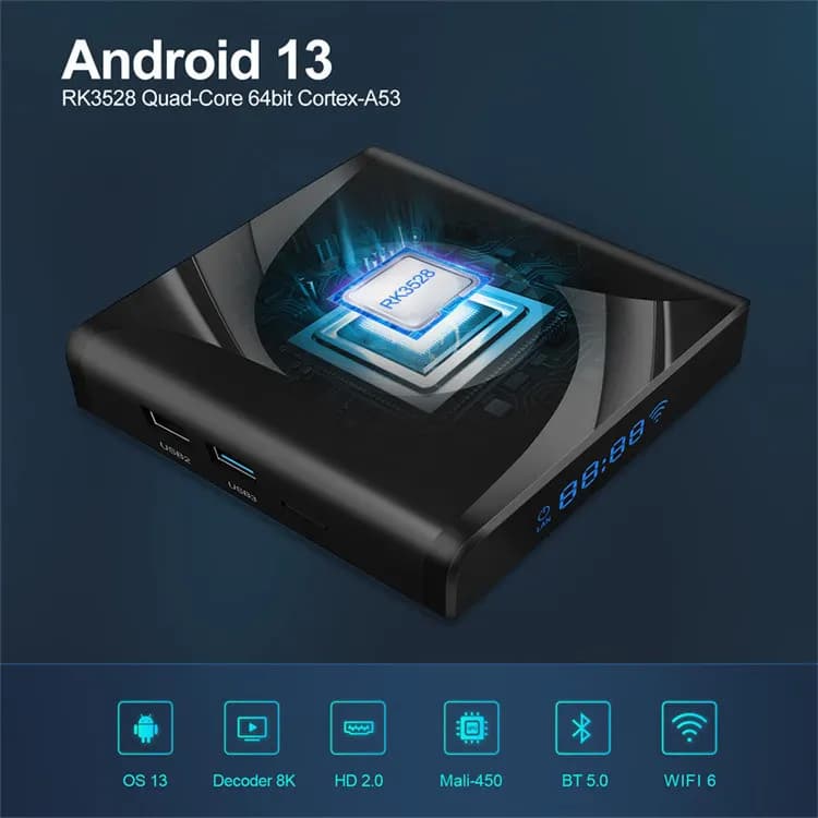 اندروید باکس ایکس‌88 مدل PRO 13 4/32GB — تصویر ۷