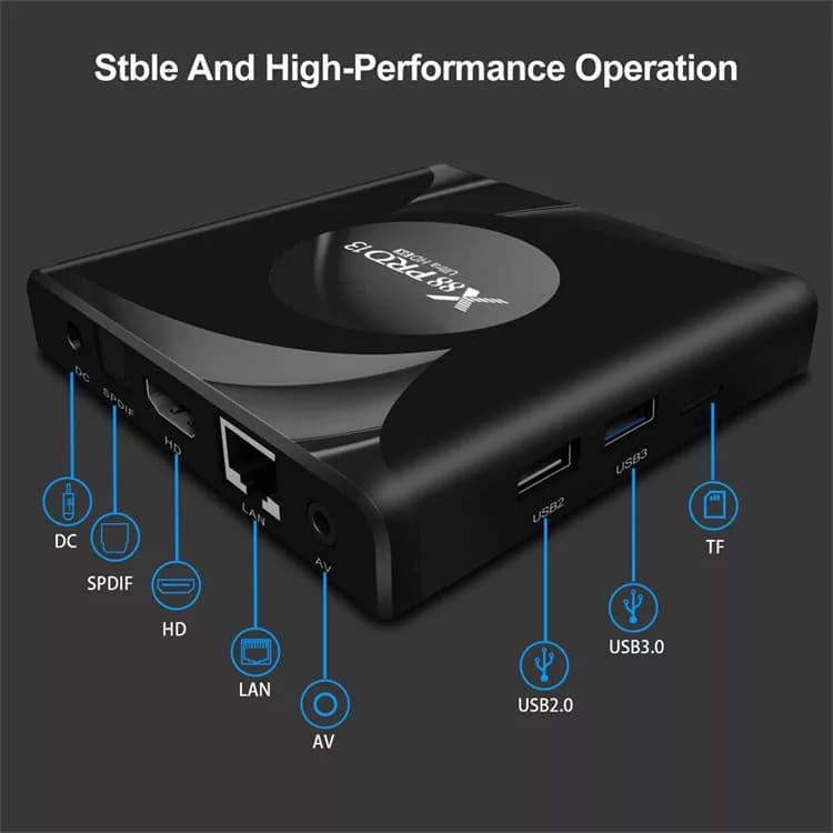 اندروید باکس ایکس‌88 مدل PRO 13 4/32GB — تصویر ۲