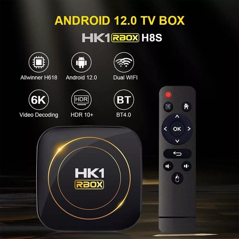 اندروید باکس اچ‌کی1 مدل HK1 H8S 12 4/32GB — تصویر ۳