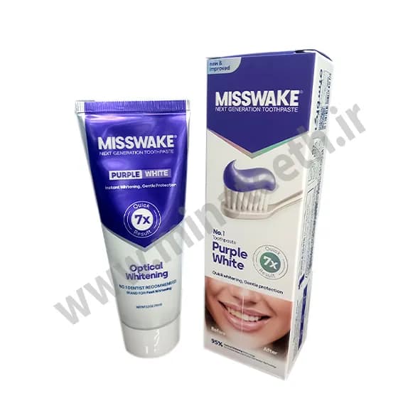 خمیردندان میسویک Purple White | سفیدکننده | ضدزردی