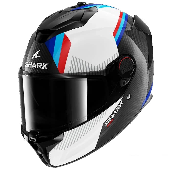 کلاه کاسکت فک ثابت شارک مدل SPARTAN GT PRO DOKHTA CARBON