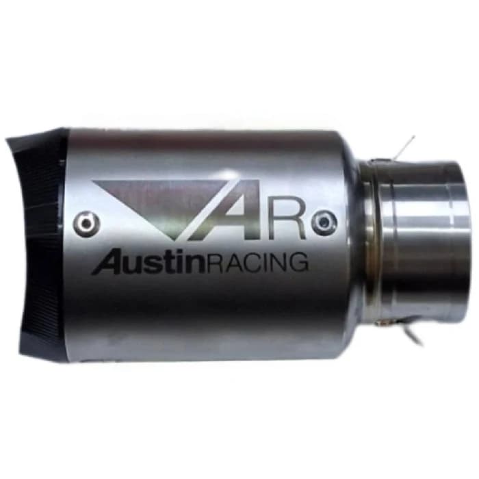 اگزوز گرد کوتاه موتورسیکلت AUSTIN RACING مدل SILVER