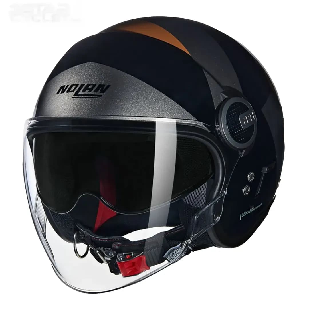 کلاه کاسکت بدون فک نولان مدل N21 VISOR 06 TANGENTE