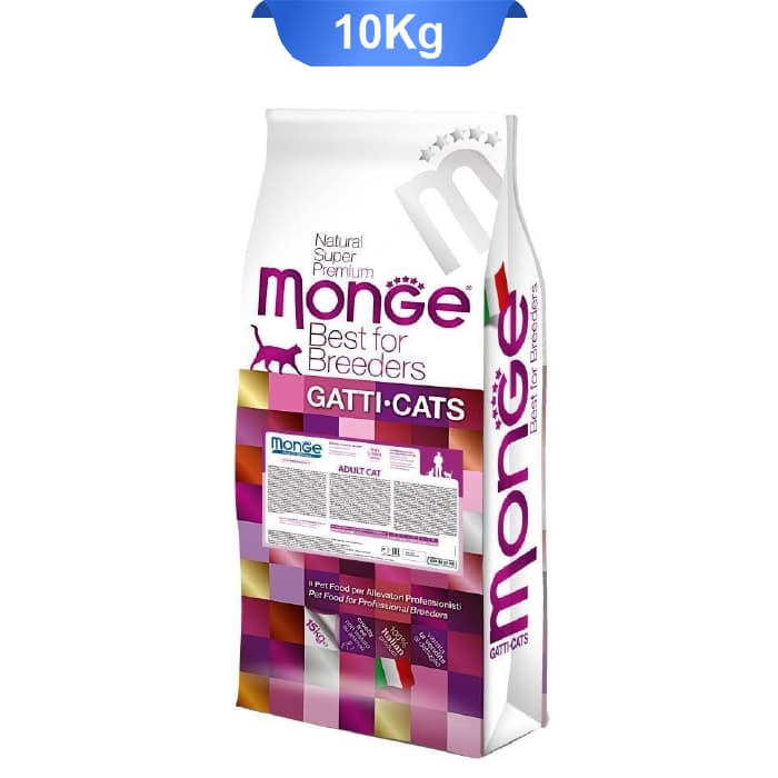 غذای خشک گربه عقیم شده مونژه سوپر پرمیوم طعم مرغ وزن 10 کیلوگرم Monge Sterilised
