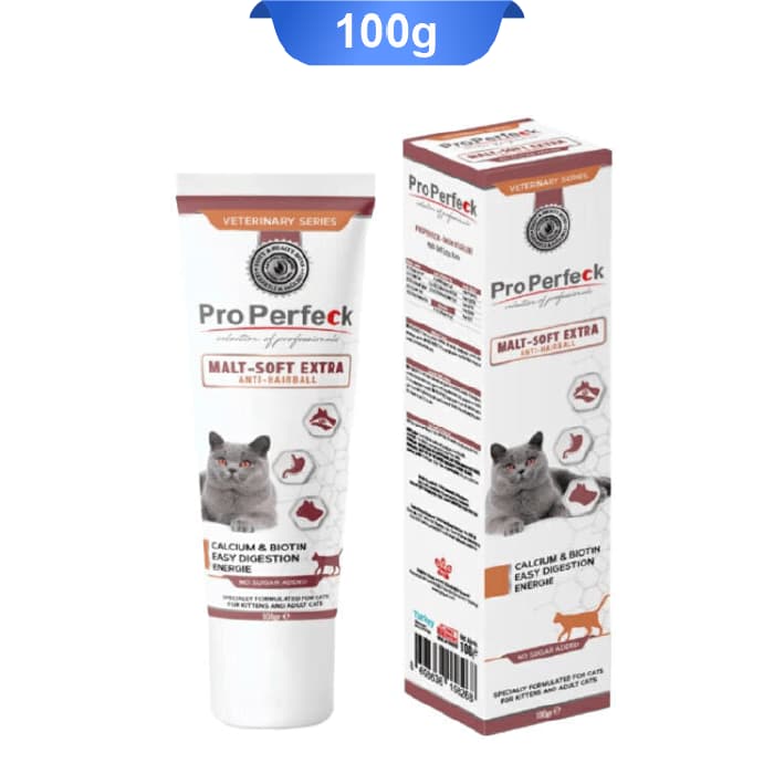 خمیر مالت گربه پروپرفک وزن 100 گرم ProPerfeck Malt-Soft Extra