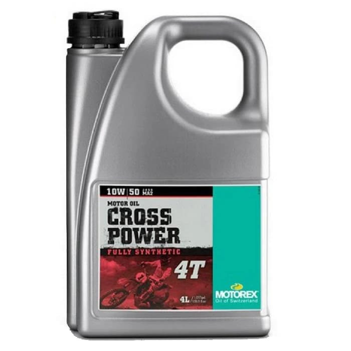 روغن موتورکس فول سنتینک چهار زمانه مدل CROSS POWER 10W-50 چهار لیتری — تصویر ۲