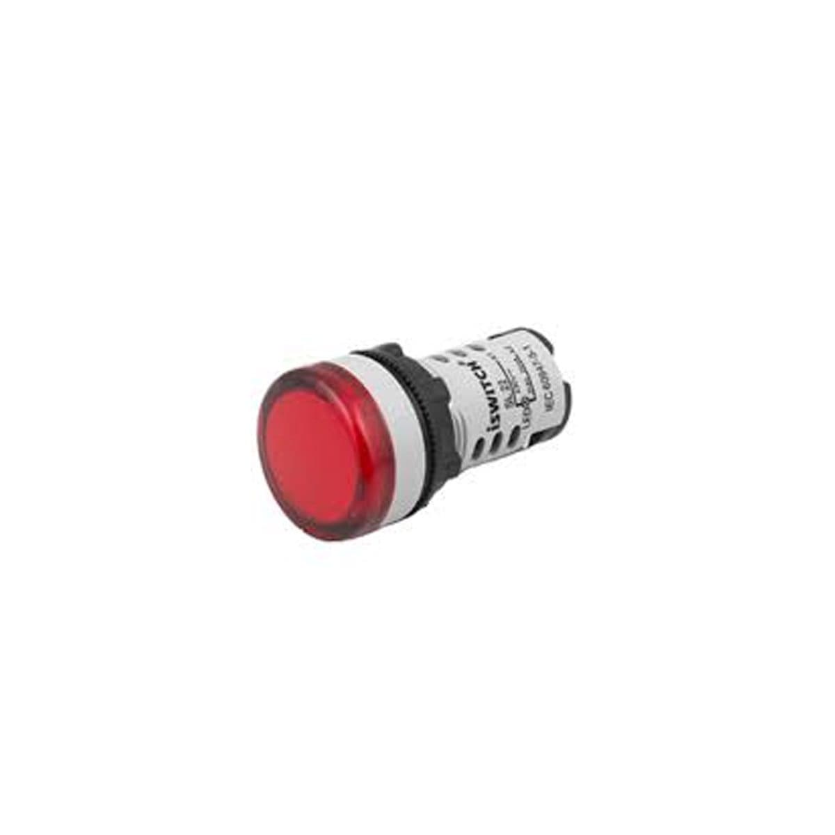 چراغ سیگنال 110 ولت AC/DC قطر 22 آی سوئیچ الکتریک (بسته ی 10 عددی) — تصویر ۳
