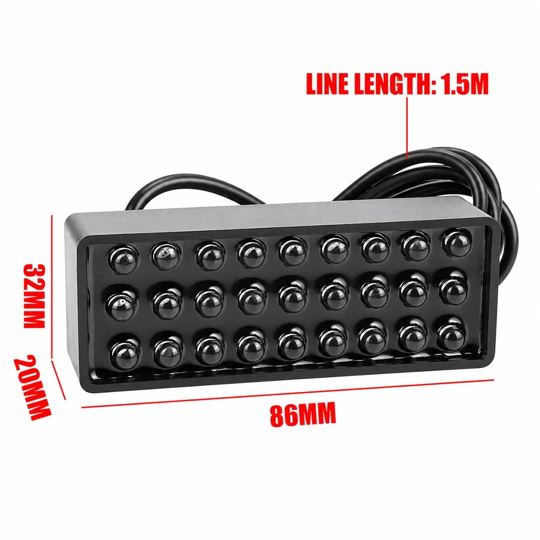 چراغ LED جنگنده مستطیل — تصویر ۵