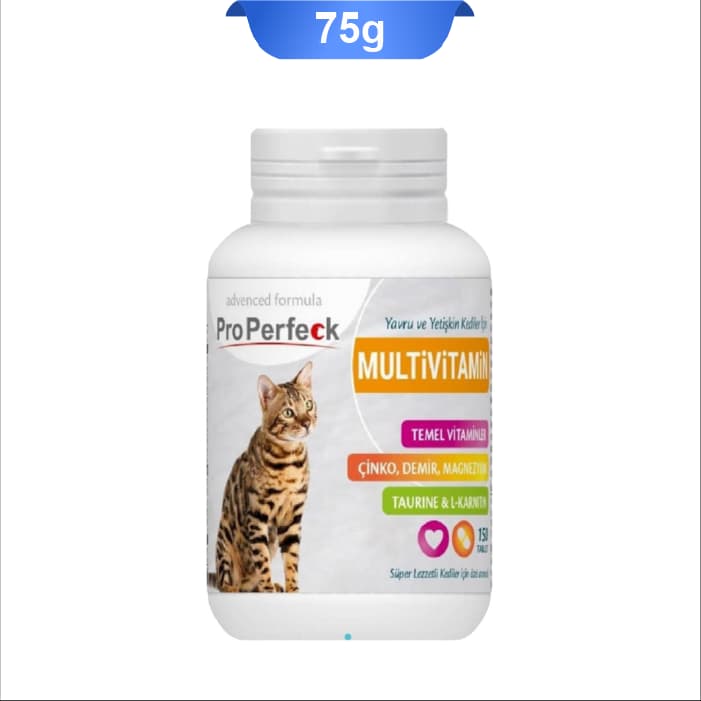 قرص مکمل مولتی ویتامین گربه پروپرفک 150 عددی ProPerfeck Multivitamin — تصویر ۲