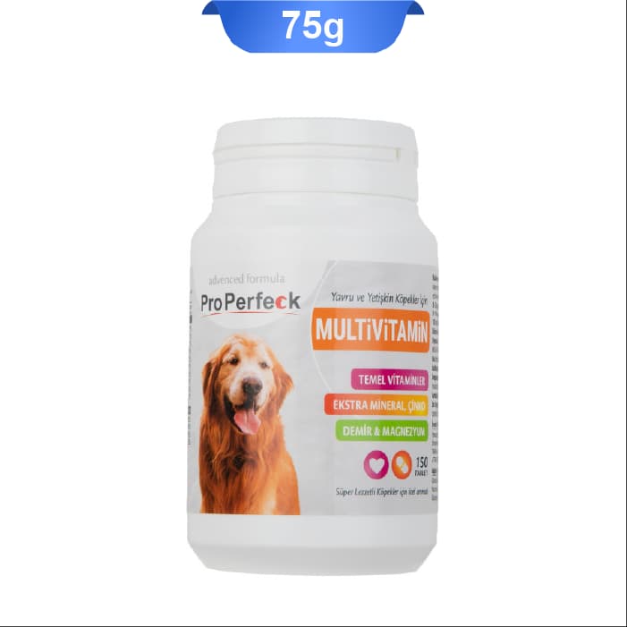 قرص مکمل مولتی ویتامین سگ پروپرفک 150 عددی ProPerfeck Multivitamin — تصویر ۲