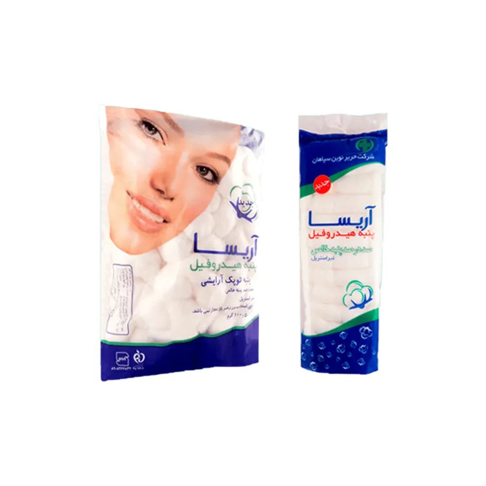 پنبه هیدروفیل 100 گرمی آریسا