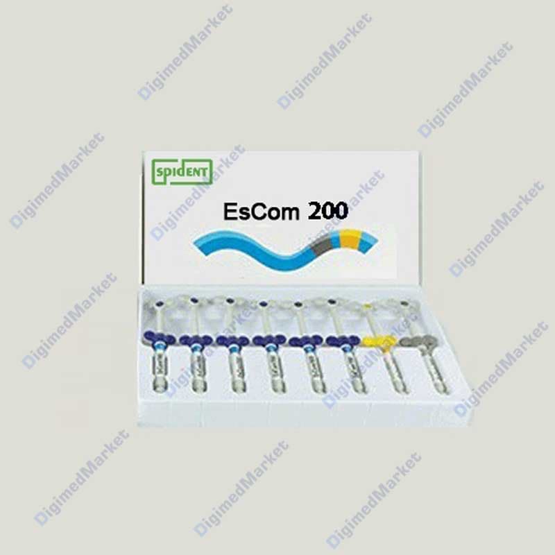 کيت کامپوزيت لايت کيور نانو هيبريد EsCom200 Kit اسپيدنت