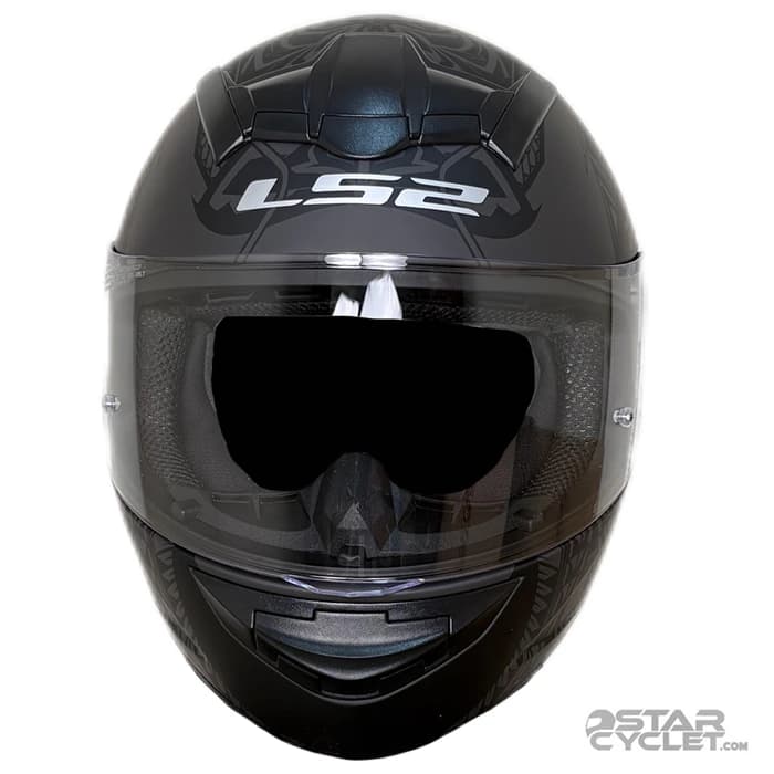 کلاه کاست فک ثابت ال اس 2 مدل MATT BLACK GERY FF352-1A-6 — تصویر ۵